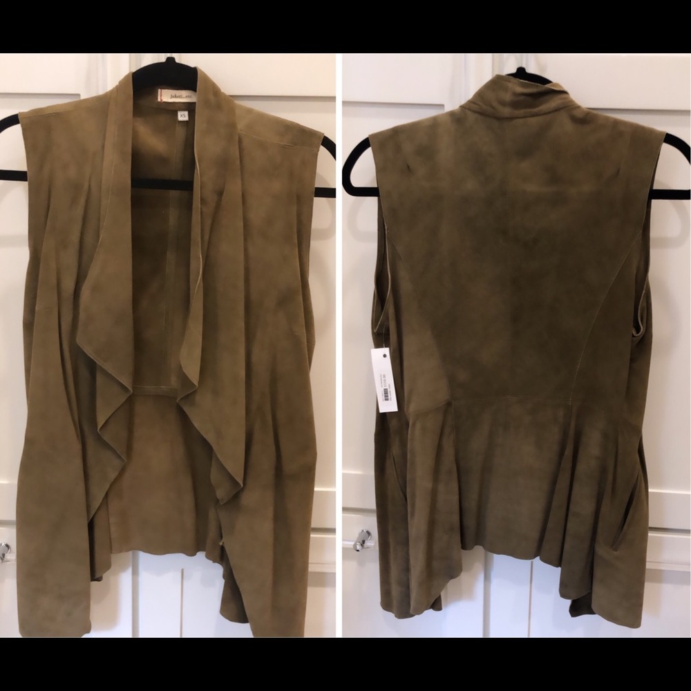 Jakett etc. suede vest